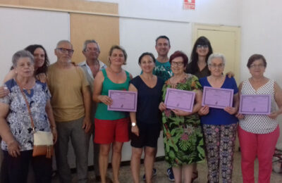 El programa ‘CuidArte’ cumple 7 años trabajando con cuidadores de personas dependientes