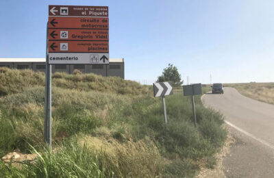 Nueva señalización en las calles de Quinto