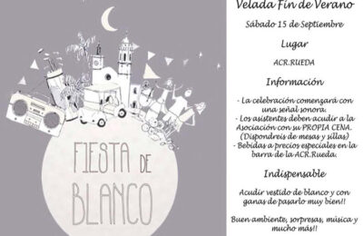 Fiesta fin de verano en Escatrón