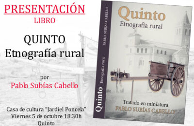 Pablo Subías narra la historia rural de Quinto a través de sus aperos en miniatura