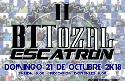 Segunda edición de la jornada BTT ‘El tozal’ de Escatrón