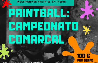 Primer campeonato comarcal de paintball en Pina