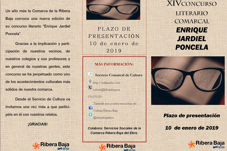 Últimos días para presentar relatos al concurso literario comarcal