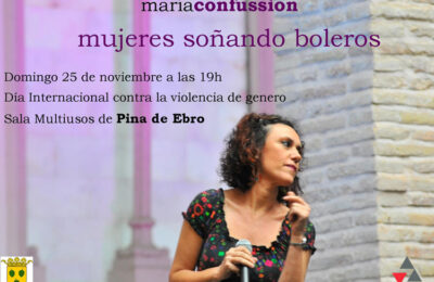 Este domingo, la cantante MaríaConfussion en Pina