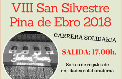La VIII edición de la San Silvestre de Pina calienta motores