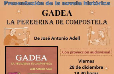 Este viernes, presentación en Pina de la novela histórica ‘Gadea’