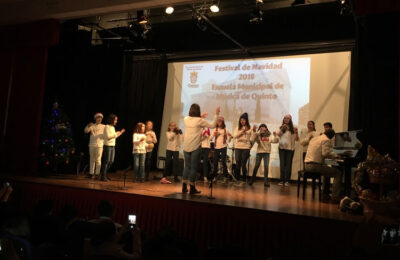 Diciembre musical en la escuela de Quinto