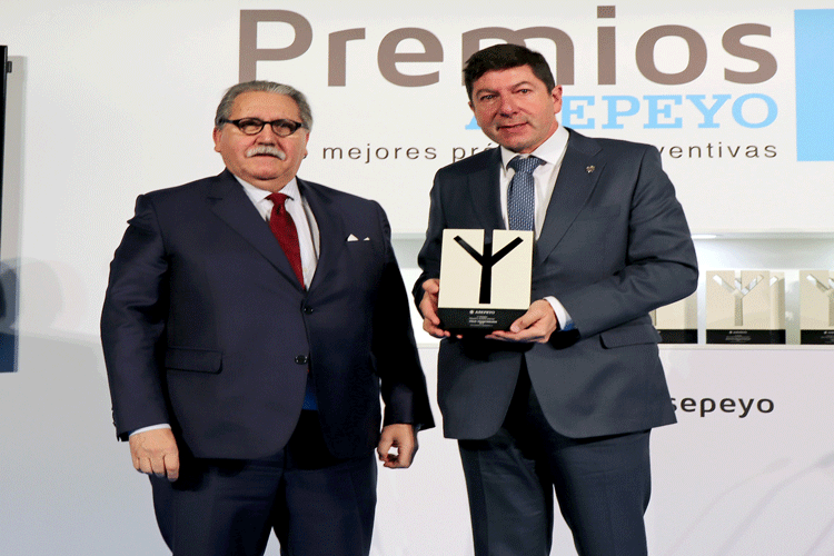 Itesal recibe el Primer Premio Nacional de Asepeyo por sus prácticas preventivas