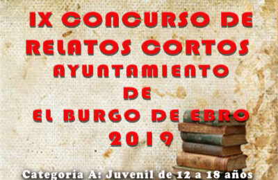 IX edición del concurso de relatos cortos de El Burgo de Ebro