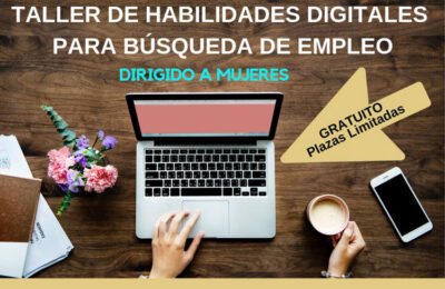 Taller gratuito de habilidades digitales para la búsqueda de empleo