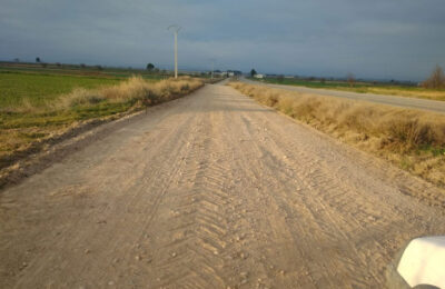 Mejoras en los caminos de Pina