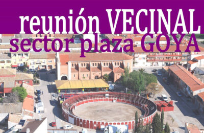 Reunión vecinal en Quinto para la presentación del plan director del ‘sector Goya’