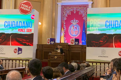 ‘Machillo’ gana el premio ‘Ciudadano Ponle freno’ a título póstumo