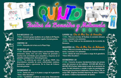 Este domingo, comienzan las fiestas de Bonastre y Matamala en Quinto