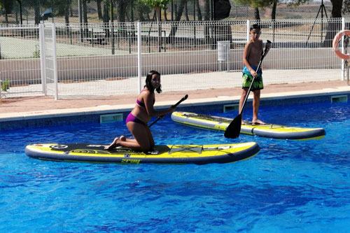 La campaña de deportes de verano que recorrerá la comarca comienza este año en Cinco Olivas