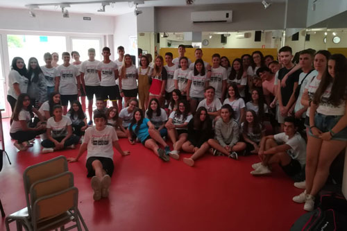 Evaluación intermedia y diversión de los jóvenes “Destino Budapest”
