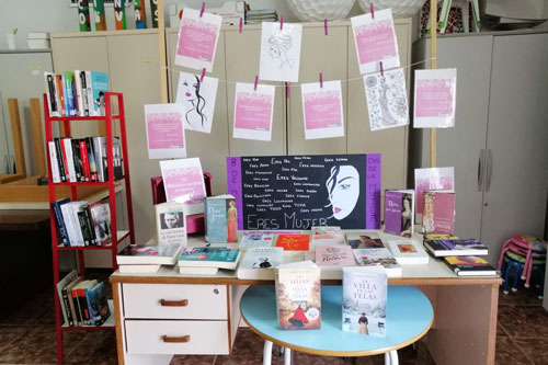 Mes de la Mujer en las bibliotecas de la comarca