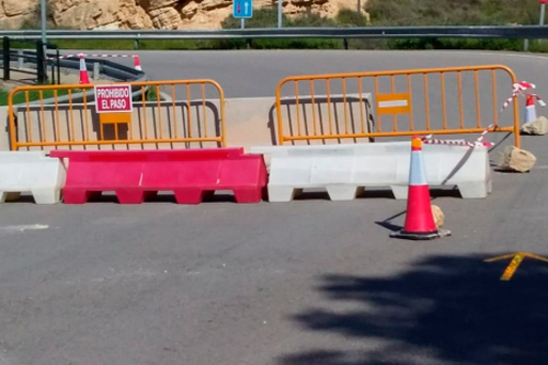 El puente de Sástago ya puede cruzarse a pie, pero seguirá cortado al tráfico