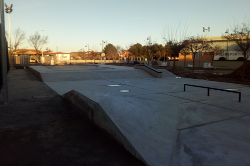 Finalizan las obras del nuevo skatepark de Escatrón