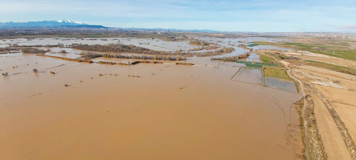 El Gobierno de Aragón invertirá casi 5M€ para reducir el riesgo de inundación de los municipios ribereños