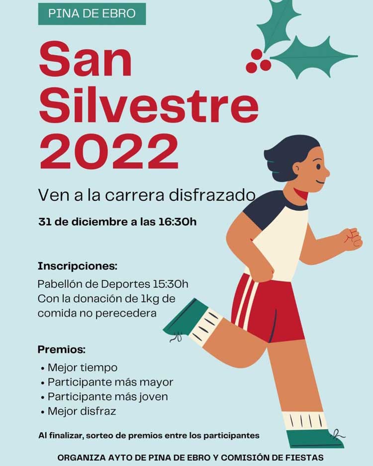 La San Silvestre solidaria de Pina calienta motores