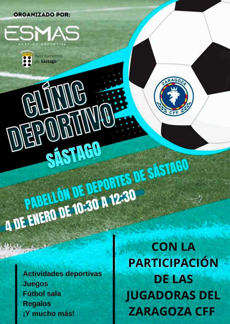 Clínic deportivo en Sástago