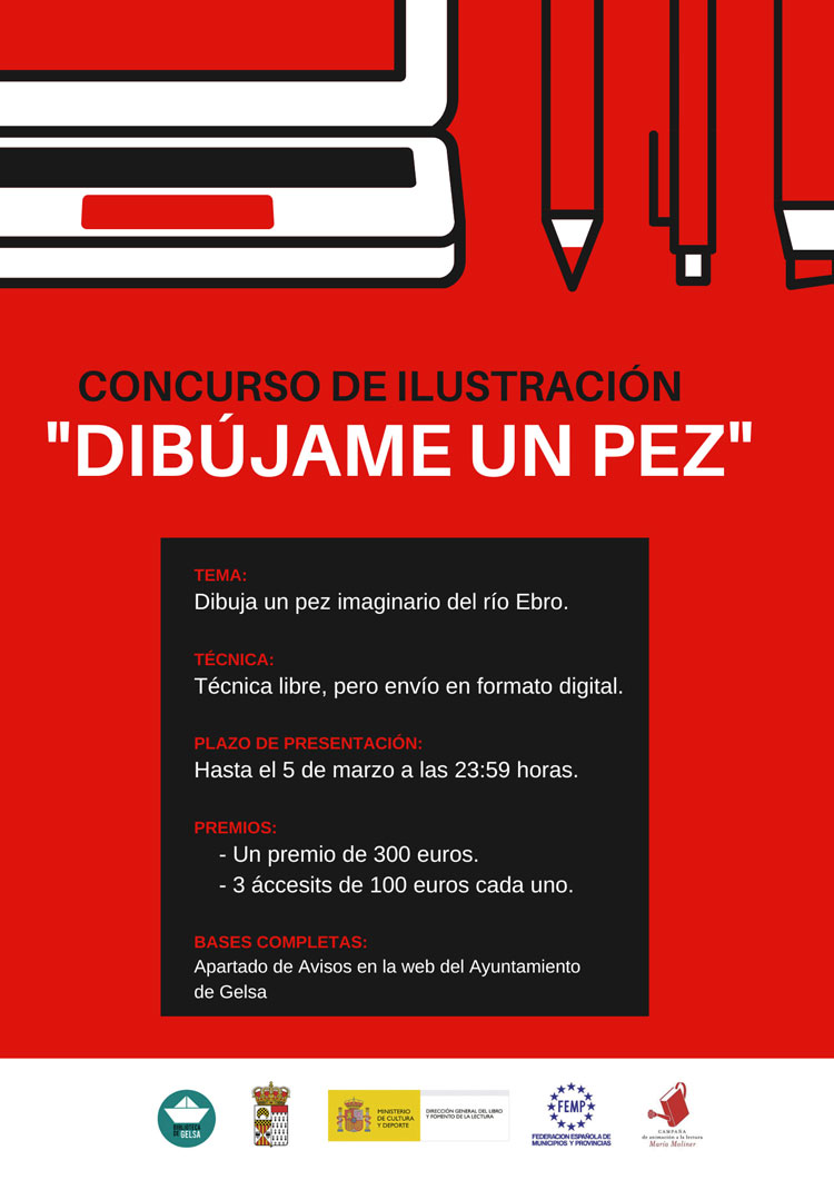 Gelsa convoca el concurso de ilustración ‘Dibújame un pez’