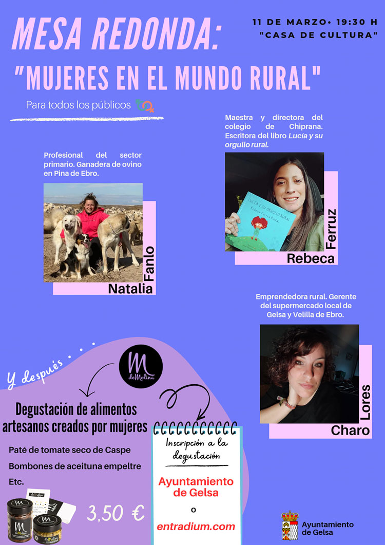 Gelsa organiza una mesa redonda con mujeres del mundo rural