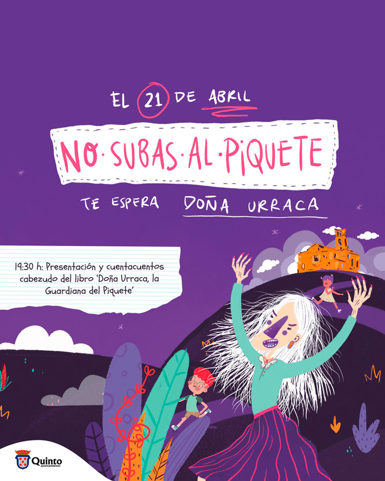 La leyenda de Doña Urraca convertida en cuento de la mano de Michel Suñén y Vera Galindo