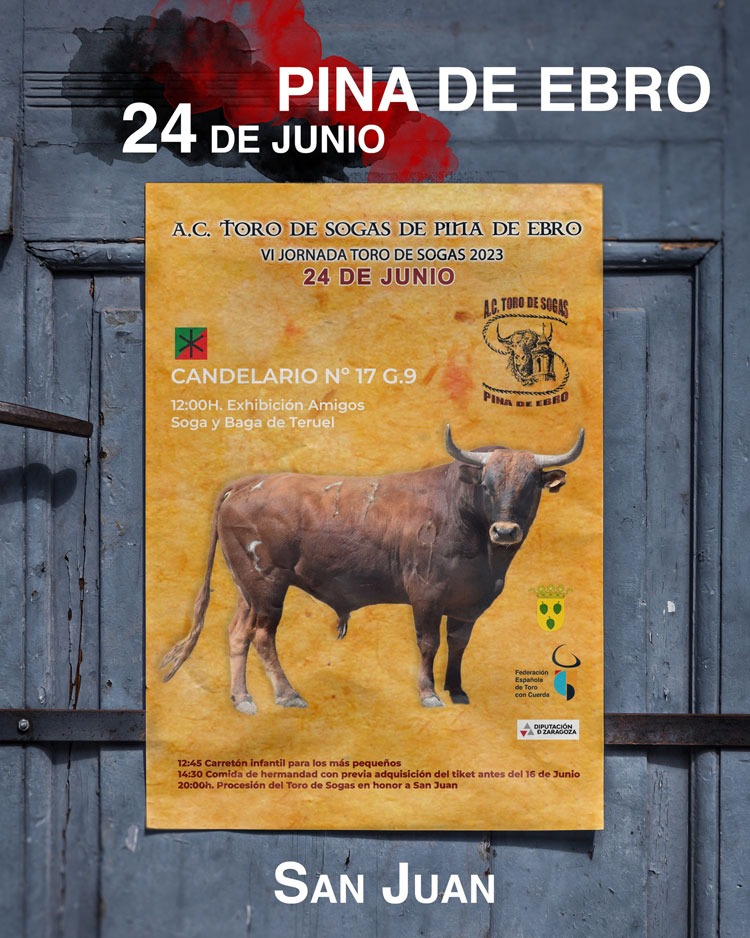 Pina volverá a celebrar sus fiestas de San Juan