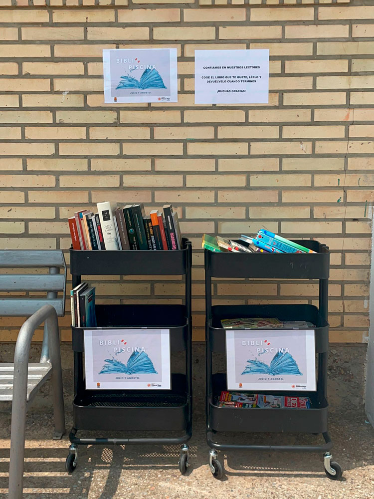 Vuelven las bibliopiscinas en verano