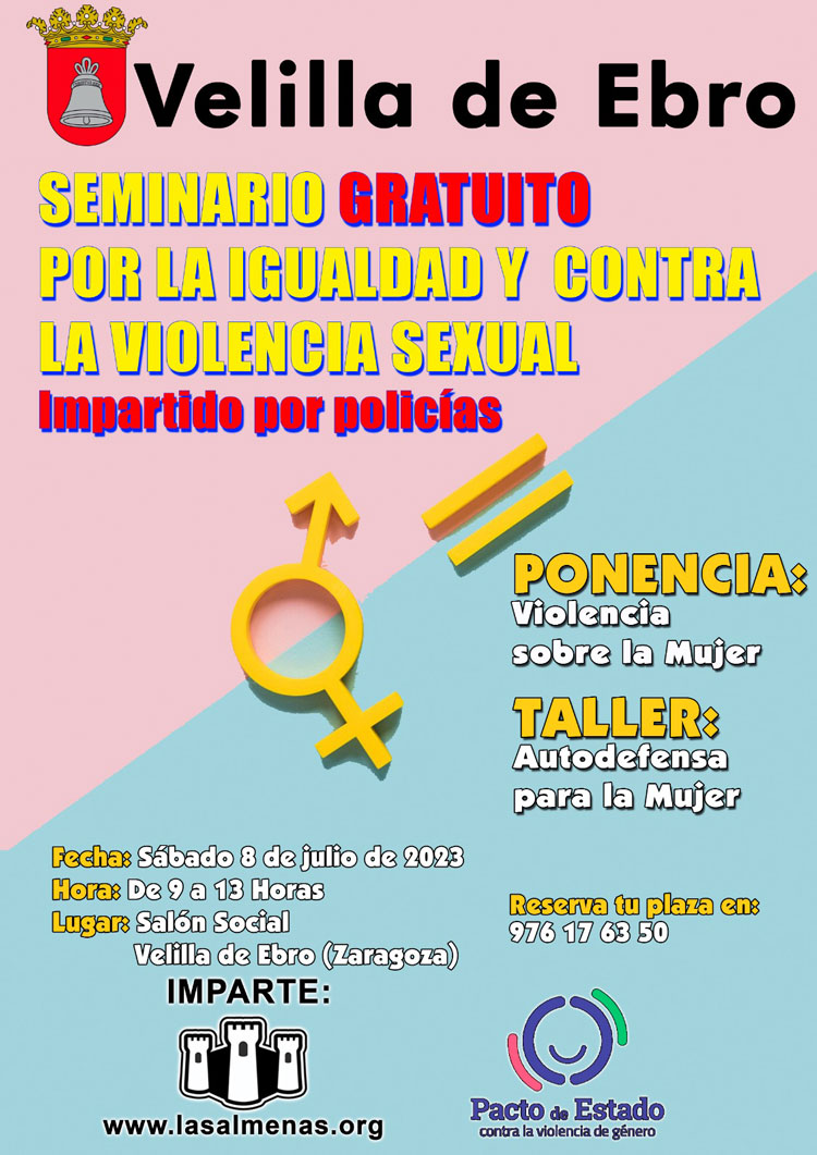 Este sábado, taller gratuito de autodefensa para mujeres en Velilla