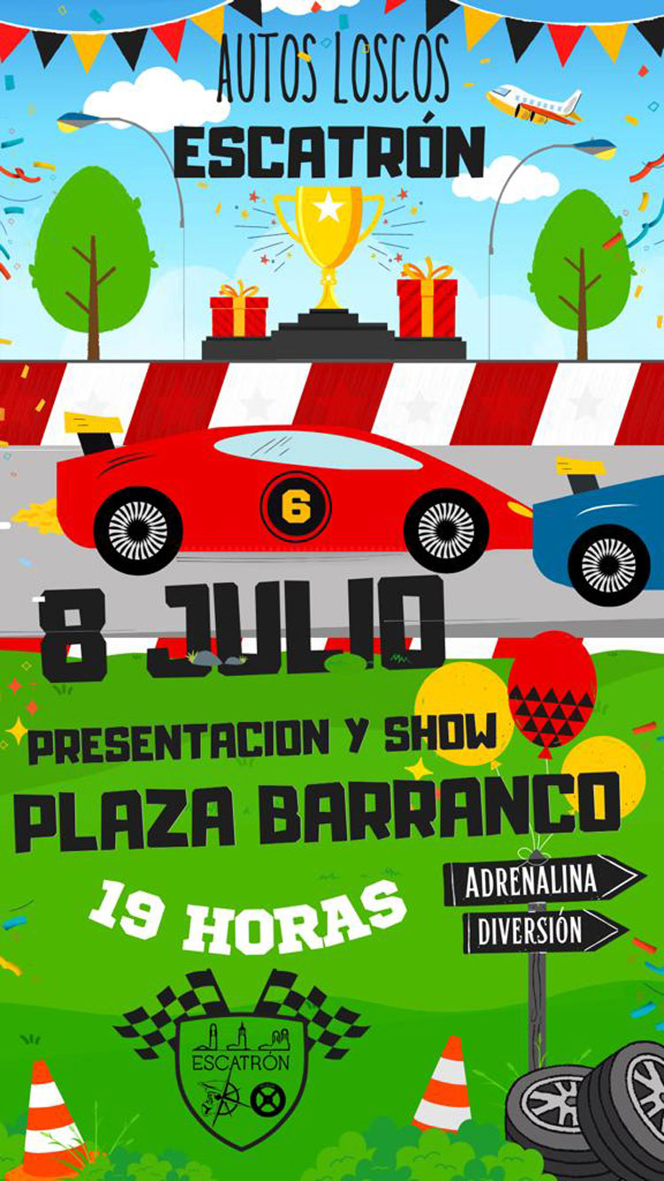 Tapas y autos locos este fin de semana en Escatrón