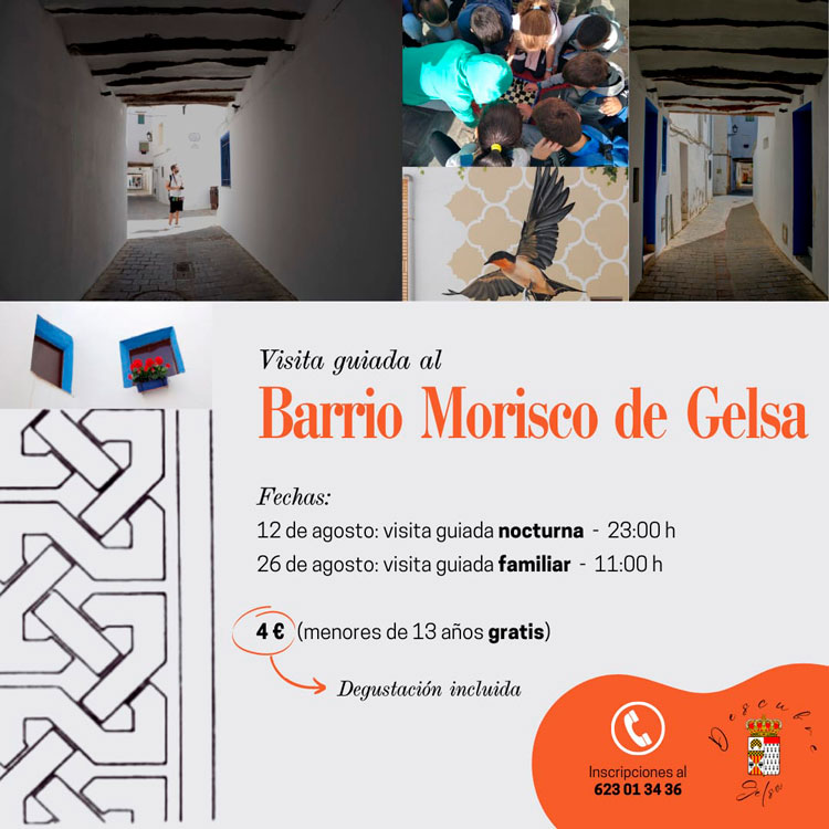 Gelsa reanuda las visitas turísticas al Barrio Morisco