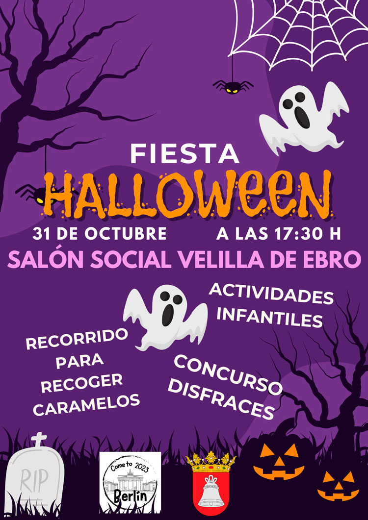 Velilla celebrará Halloween con ‘truco o trato’ y muchas sorpresas