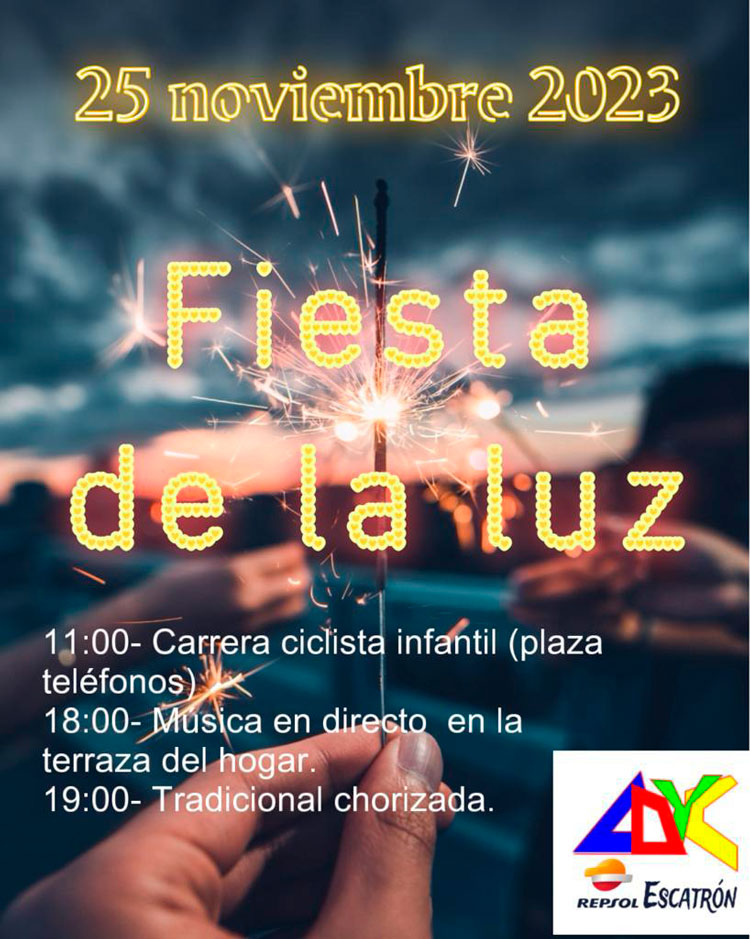 Escatrón celebra la Fiesta de la Luz