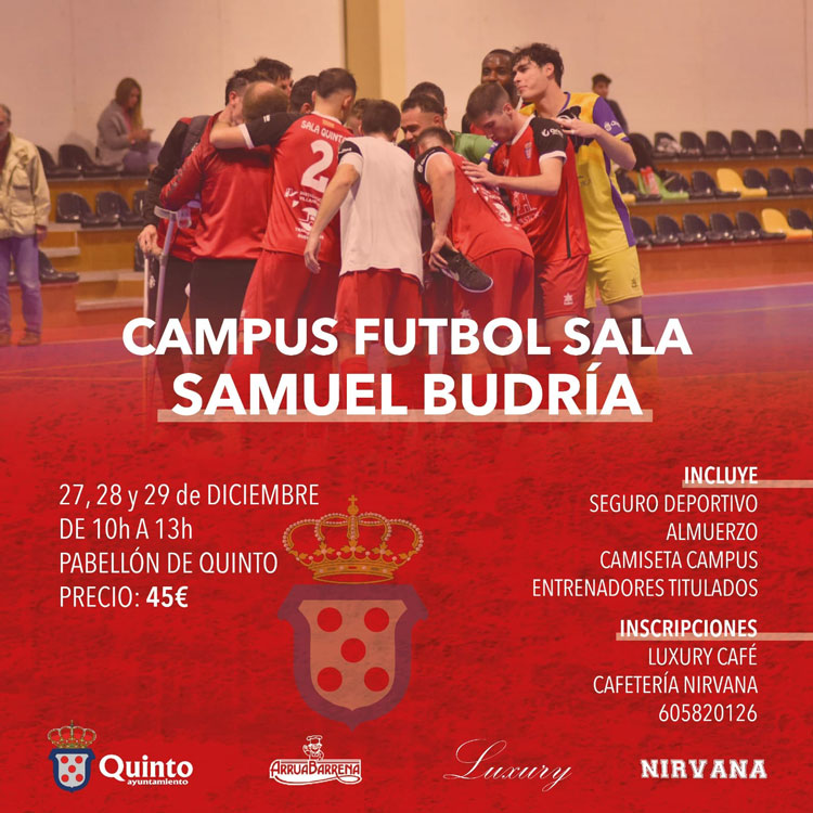 Nueva edición del campus de Navidad del Sala Quinto