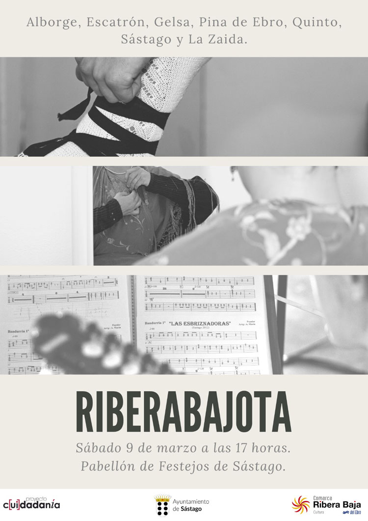 Este sábado, XII edición de RiberabaJota en Sástago