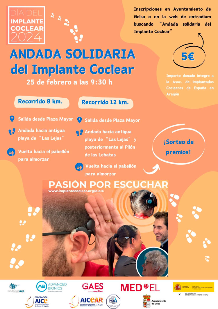 Gelsa celebra la Andada Solidaria del Implante Coclear