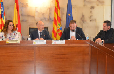 El delegado del Gobierno realiza una visita institucional a la Comarca Ribera Baja