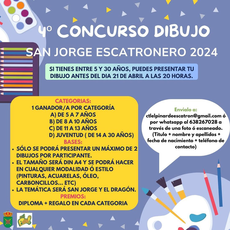 Escatrón convoca el cuarto concurso de San Jorge escatronero