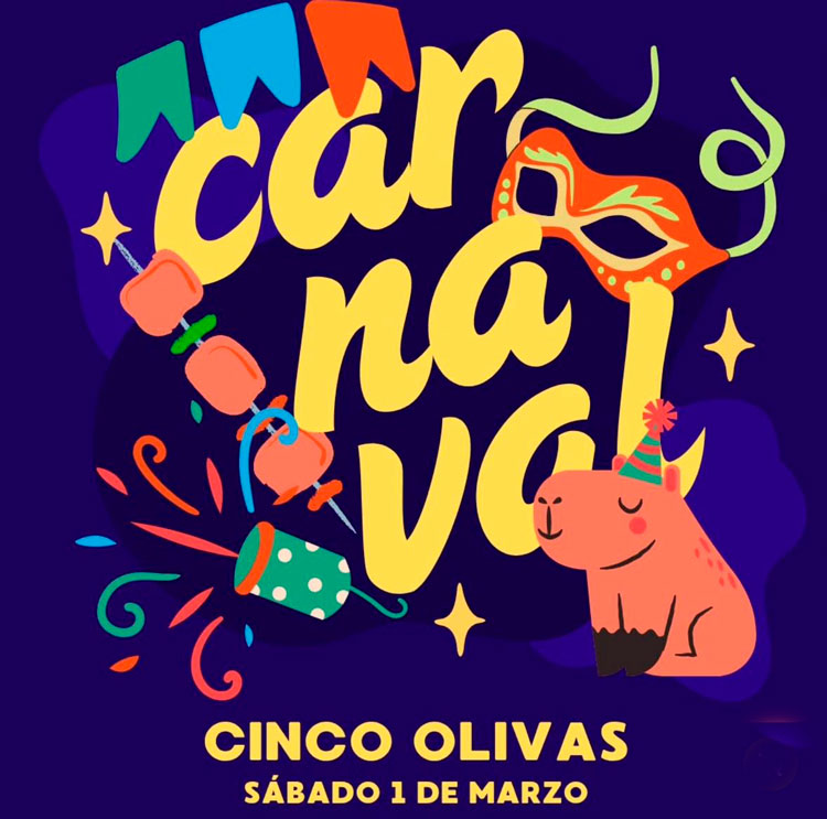 Cinco Olivas se prepara para su gran noche de carnaval