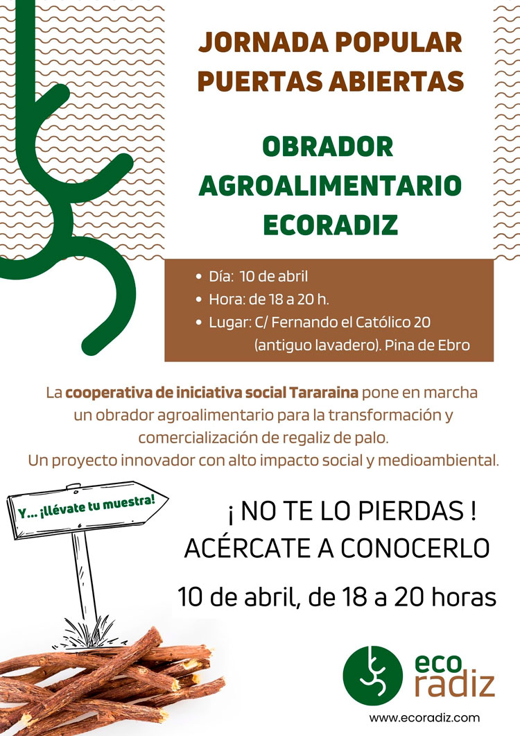 El proyecto Ecoradiz se presenta en sociedad con una jornada institucional y otra popular en Pina