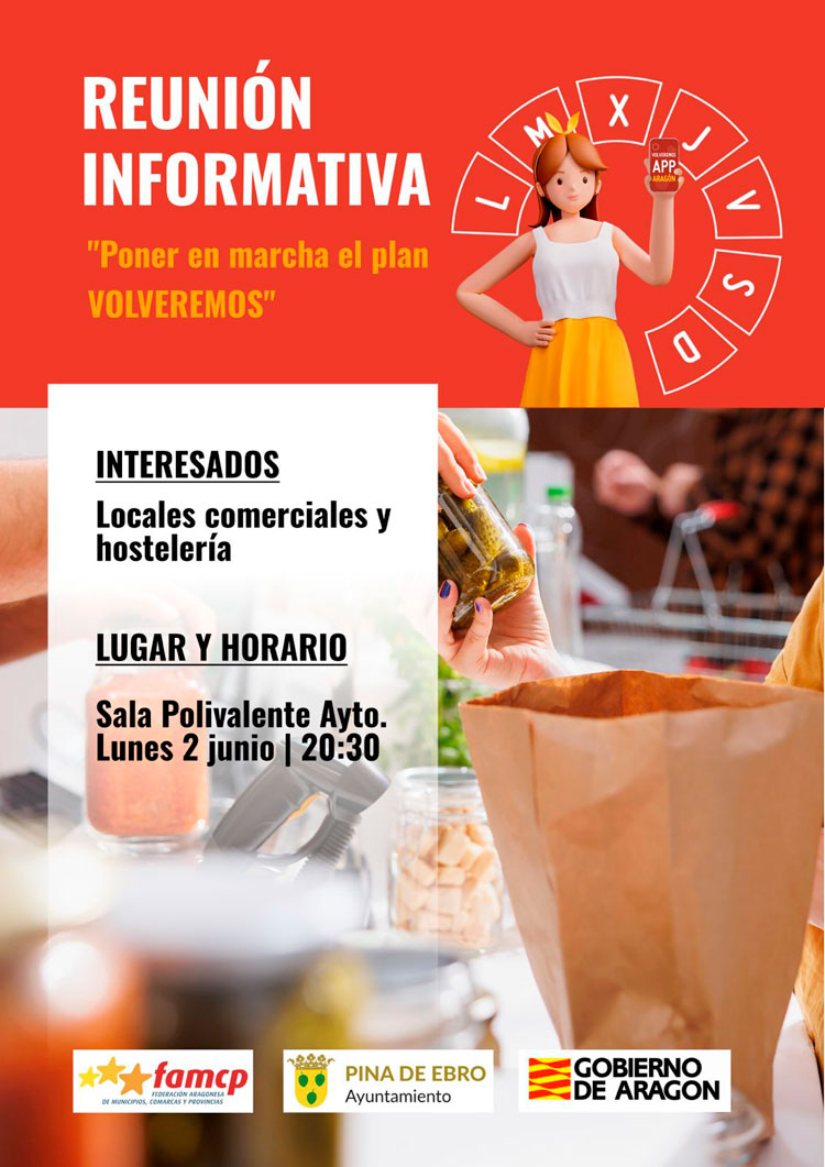 Pina celebra este lunes una reunión informativa para poner en marcha el plan “Volveremos”