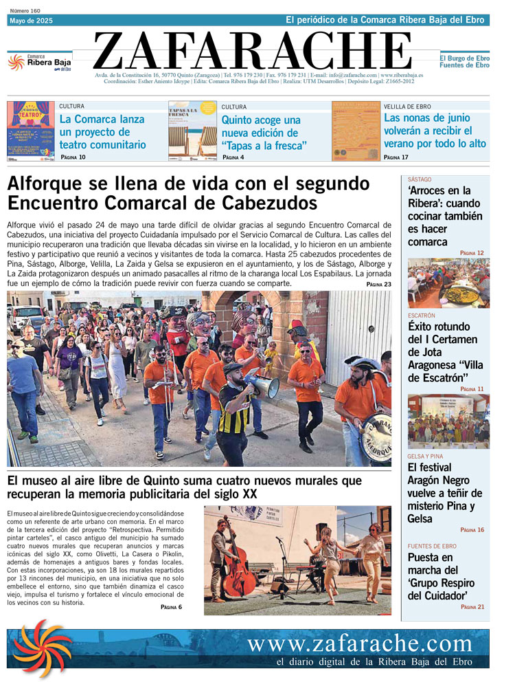 Ya puedes leer el número 160 de Zafarache