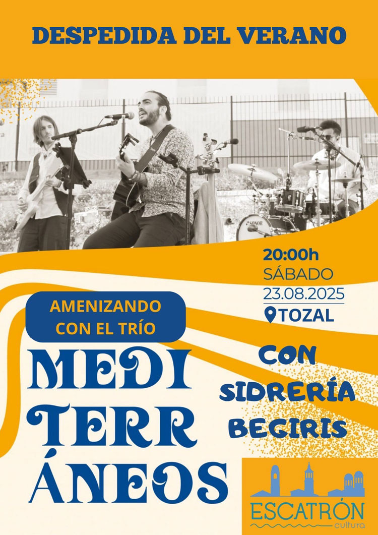 Escatrón celebrará este sábado su fiesta de despedida del verano con música en directo, sidra y fuegos artificiales