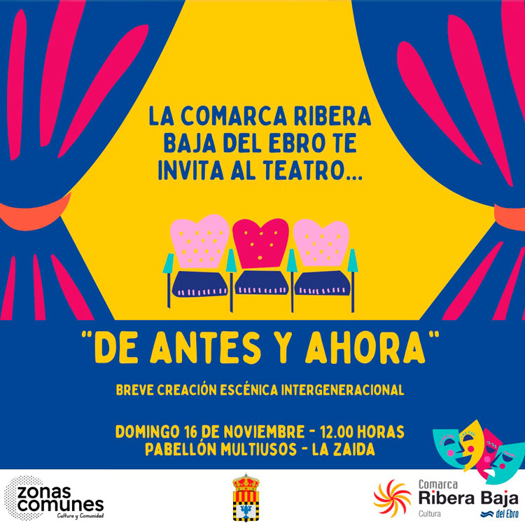 La Ribera Baja del Ebro presenta su primera creación escénica comunitaria con vecinos y vecinas de varios pueblos