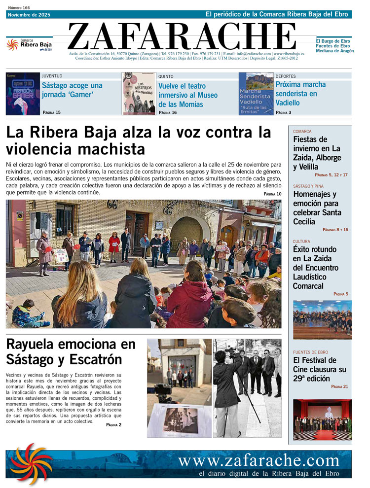 Ya puedes leer el número 166 de Zafarache