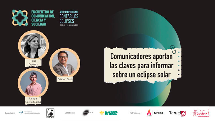 Zafarache participará en el I Encuentro de Comunicación, Ciencia y Sociedad para preparar la cobertura del eclipse solar del 12 de agosto