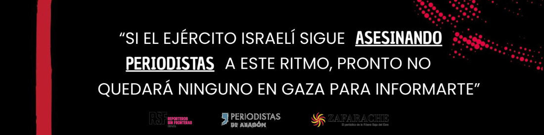Periodistas de Aragon – Gaza